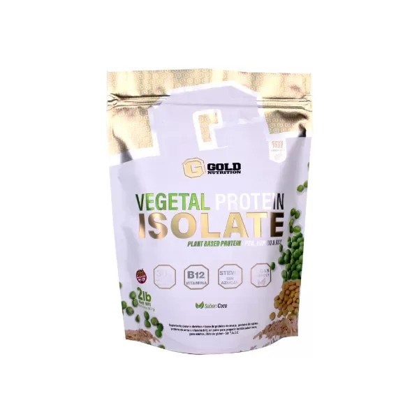 Producto - Vegetal Protein Isolate Gold Nutrition Varios Sabores x 907g - 2