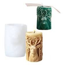 Producto - MOLDE VELON NAVIDEÑO RENO 3D