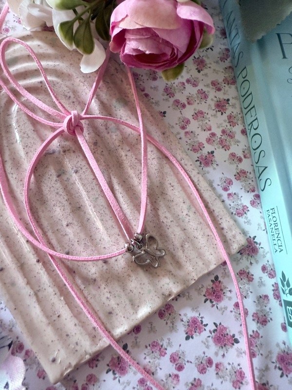 Producto - Choker Pink Mariposa - 1
