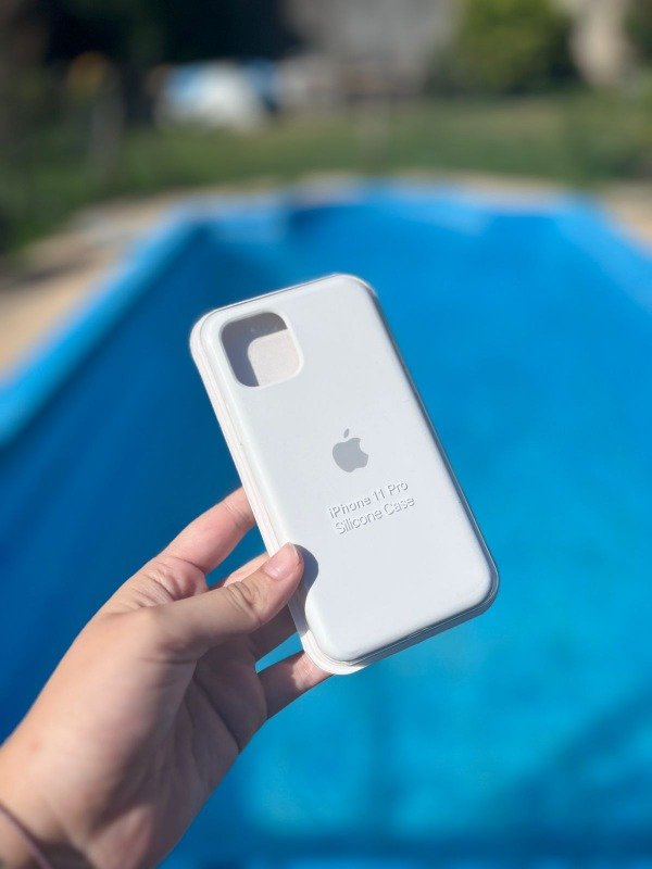 Producto - Iph 11 pro silicona case blanca