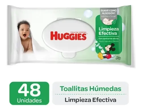 Producto - TOALLITAS EFFECTIVE X48