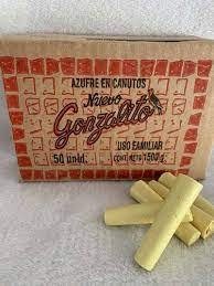 Producto - AZUFRE GONZALITO 50 U - 0