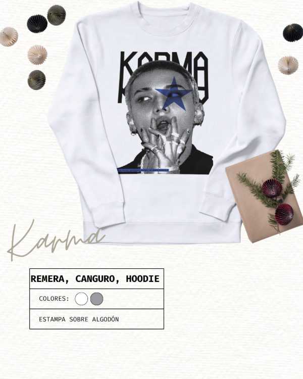 Producto - Karma [Remera/Canguro/Hoodie]