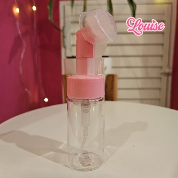 Producto - Frasco dispensador con cepillo facial
