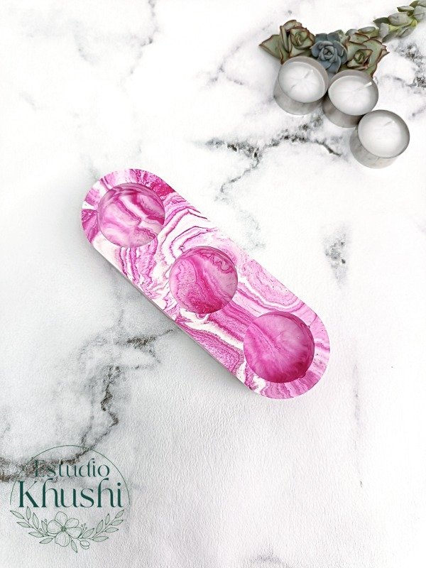 Producto - Porta Velas de 3 cavidades