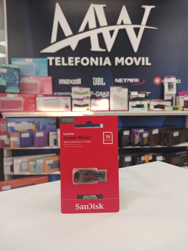 Producto - Pendrive 16GB Sandisk SDCZ16GB