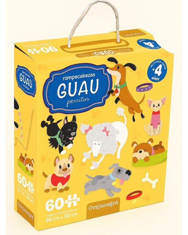Producto - Rompecabezas Guau Perritos