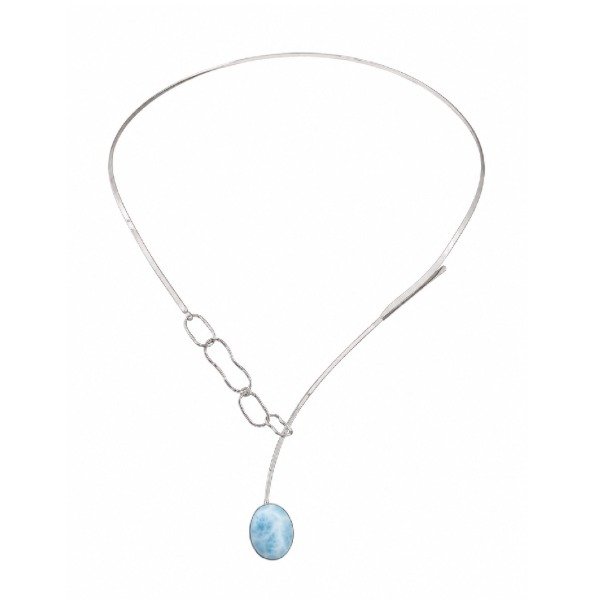 Producto - Collar Rigido Larimar