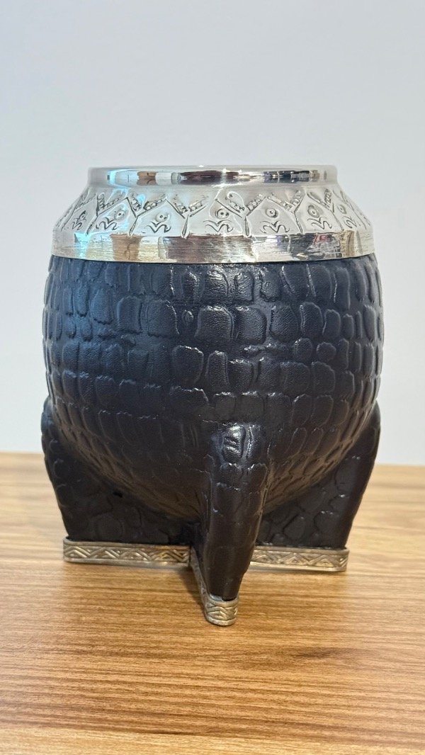 Producto - Mate torpedo cuero croco - 0