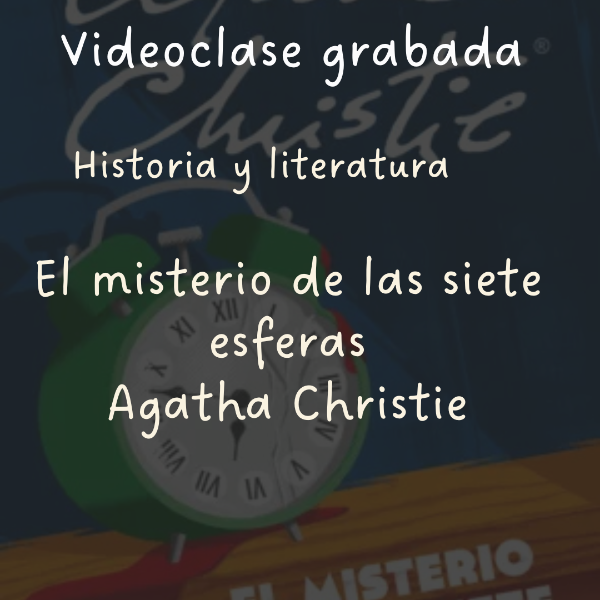 Producto - Historia y literario. Agatha Christie
