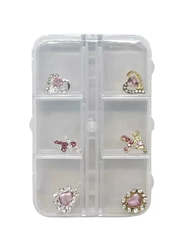 Producto - Dijes para uñas Charm limit x 6 LM 4/26