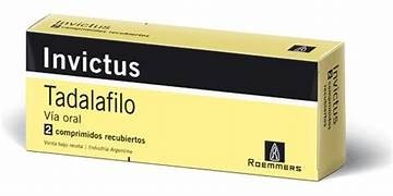 Producto - INVICTUS 20MG X4CMP