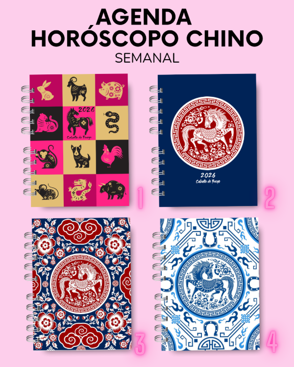 Producto - AGENDA HORÓSCOPO CHINO - Semanal 2026