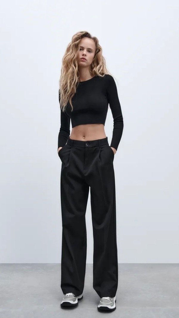 Producto - Pantalón pinzas Zara