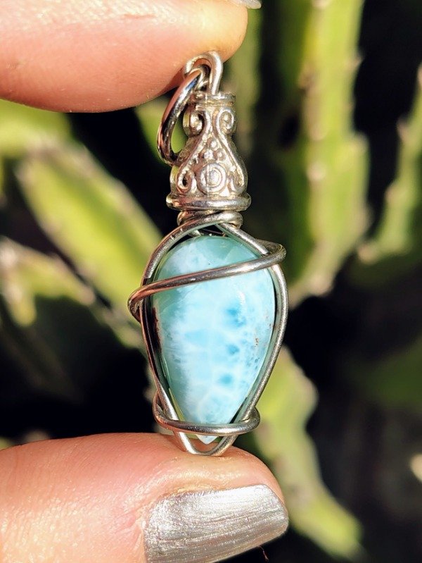Producto - Larimar en punta pequeño