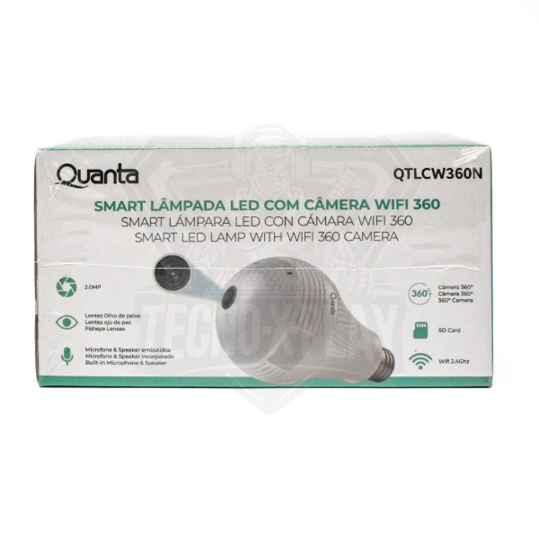 Producto - SMART LAMPARA CAMARA WIFI Quanta