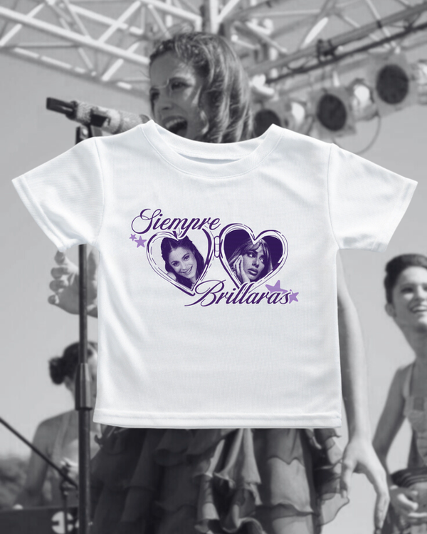 Producto - Siempre brillaras- Baby tee