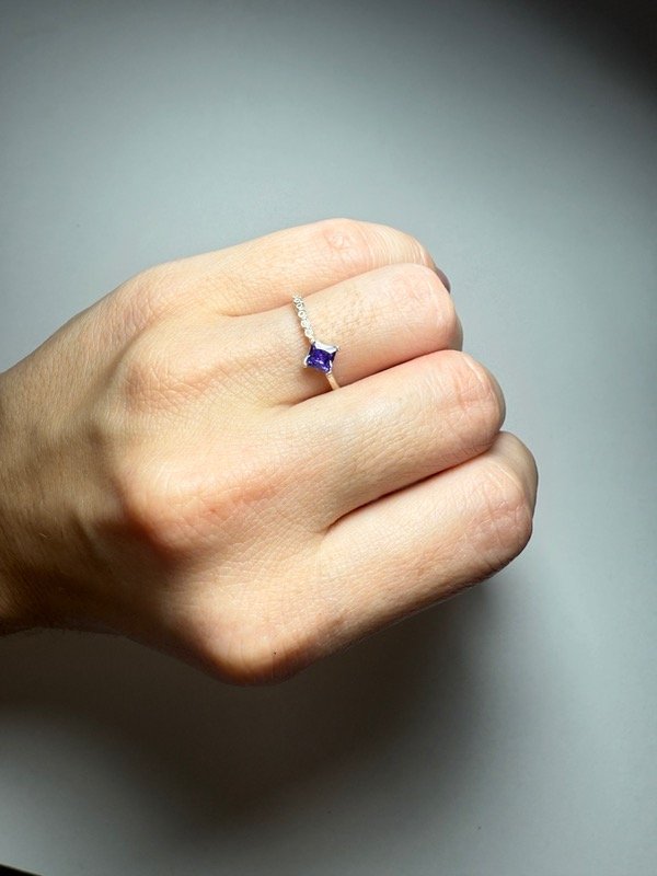 Producto - Triángulo piedra violeta - 1