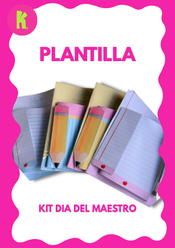 Producto - Plantilla Kit Dia del Maestro - CANVA - 0