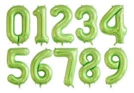 Producto - GLOBO METALIZADO VERDE CLARO 32 PULGADAS (80CM) APTO HELIO