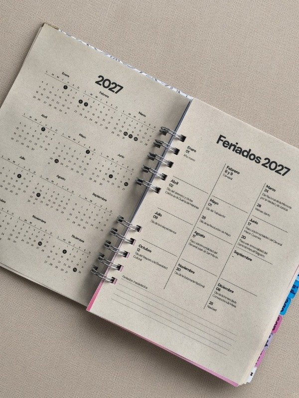 Producto - Agenda 2027 Personalizada - 2