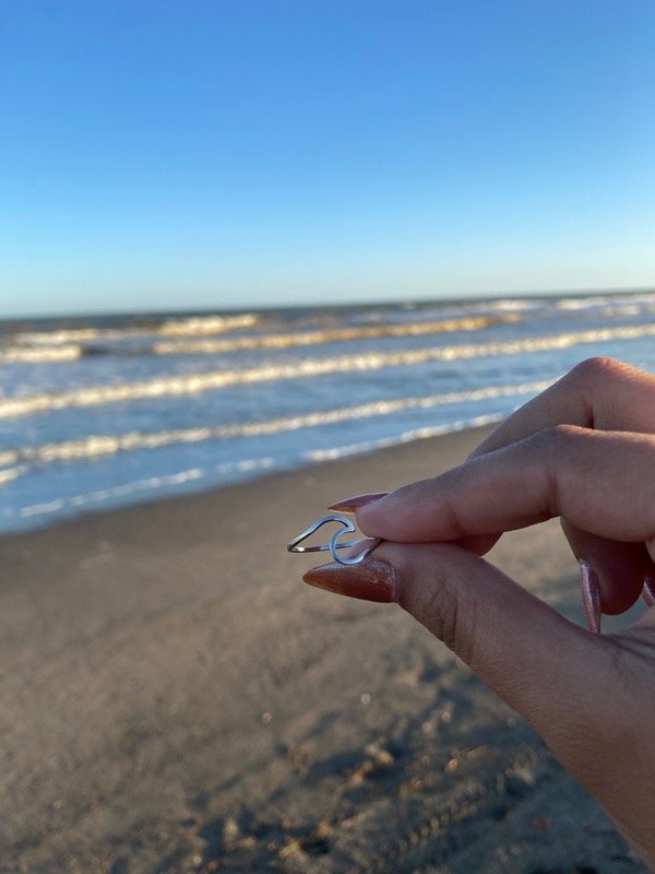 Producto - Anillo ola de mar