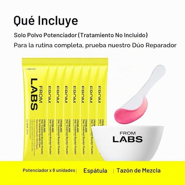 Producto - FROMLABS Hair Treatment Booster Powder for Intensive Keratin Care 8un x 2g - 2