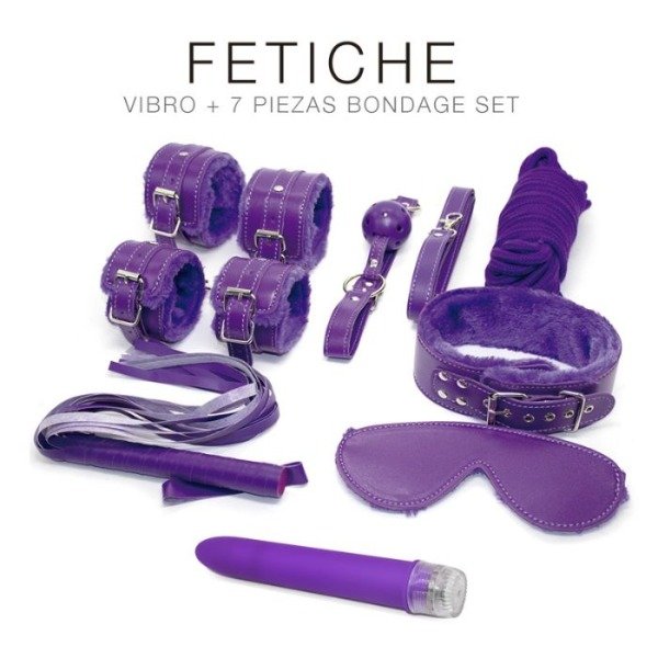 Producto - KIT VIBRO + 7 piezas bondage set