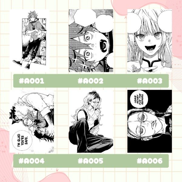 Producto - Gokurakugai // Postales foil - 1