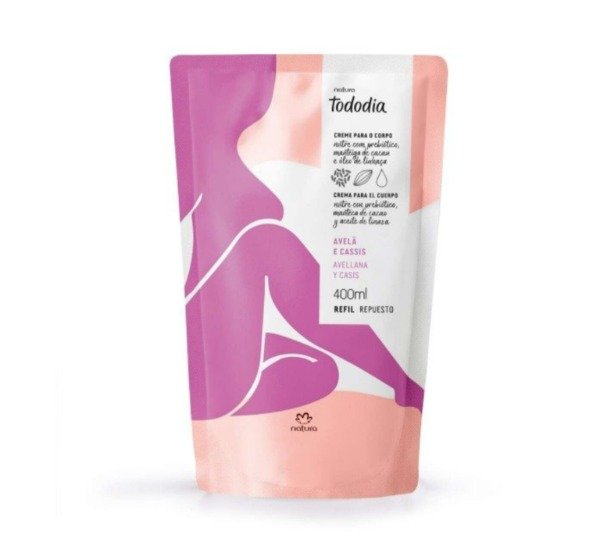 Producto - Repuesto crema Tododia Avellana y Casis