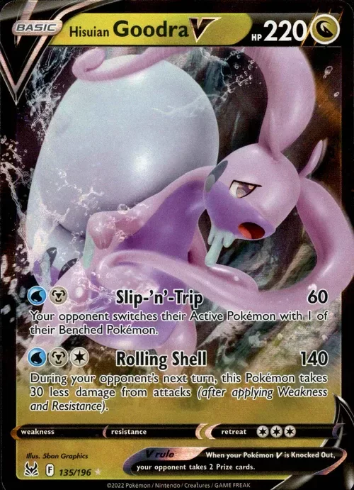 Producto - Hisuian Goodra V - 135/196 - Lost Origin - Holo