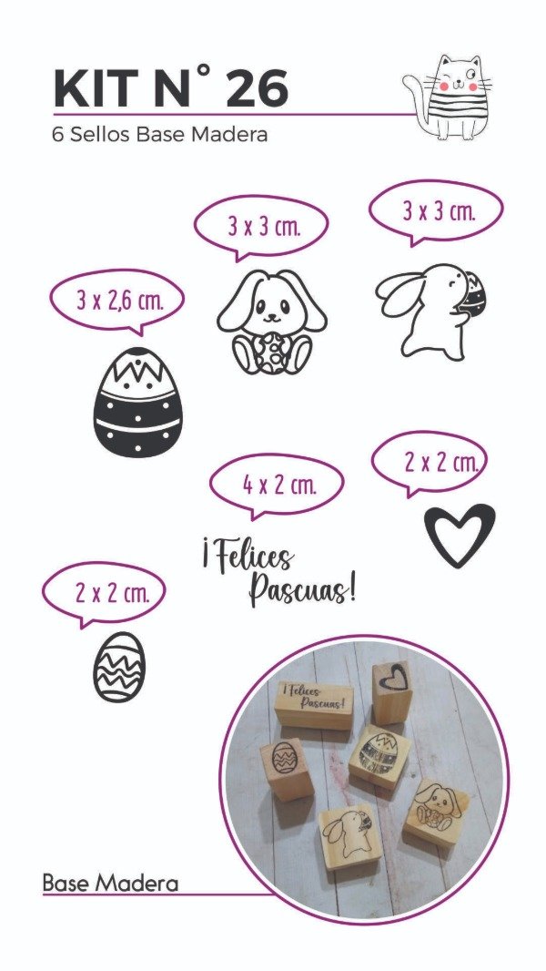 Producto - Sellos Kit 26 Pascuas
