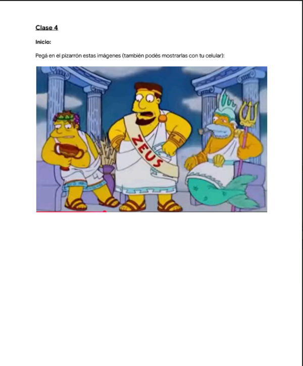 Producto - SECUENCIA DIDÁCTICA MITOS - 1