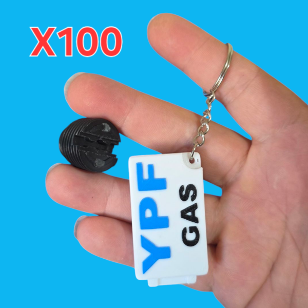 Producto - X100 llavero abre garrafas YPF
