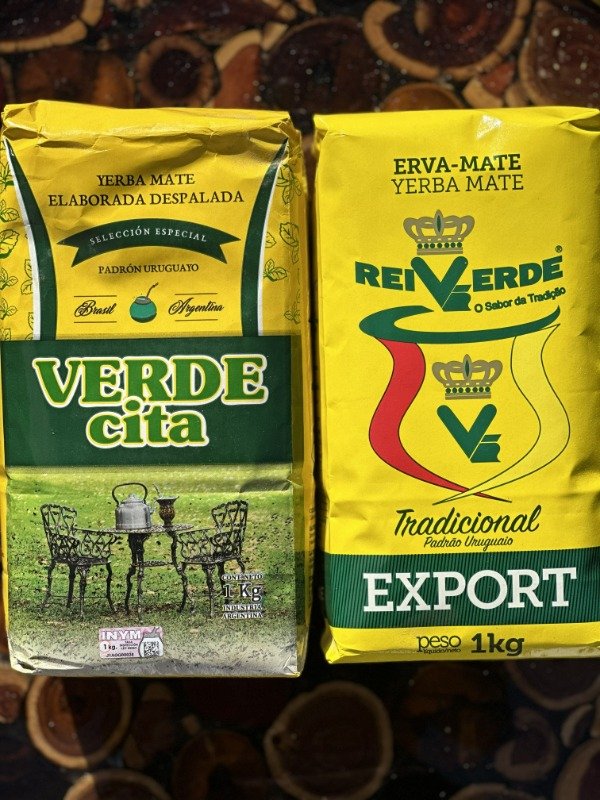 Producto - Pack: Yerba Verdecita + Yerba Rei Verde Tradicional