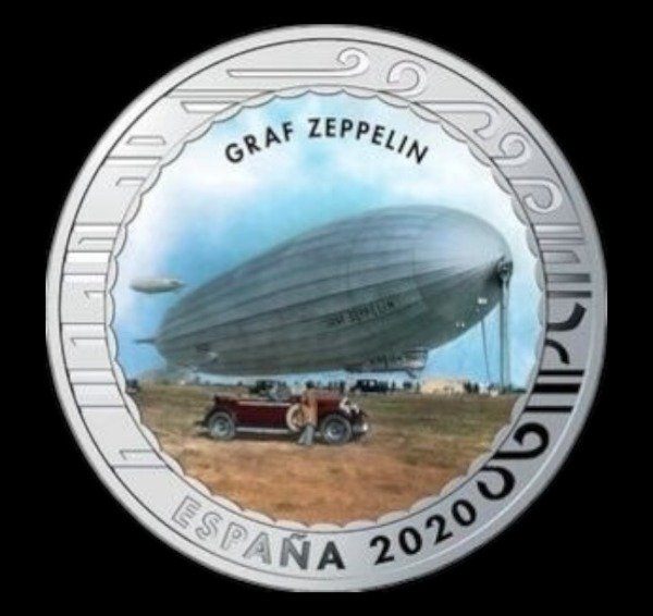 Producto - España (2020) 1.5 Euros "Graf Zeppelin" - KM#1482