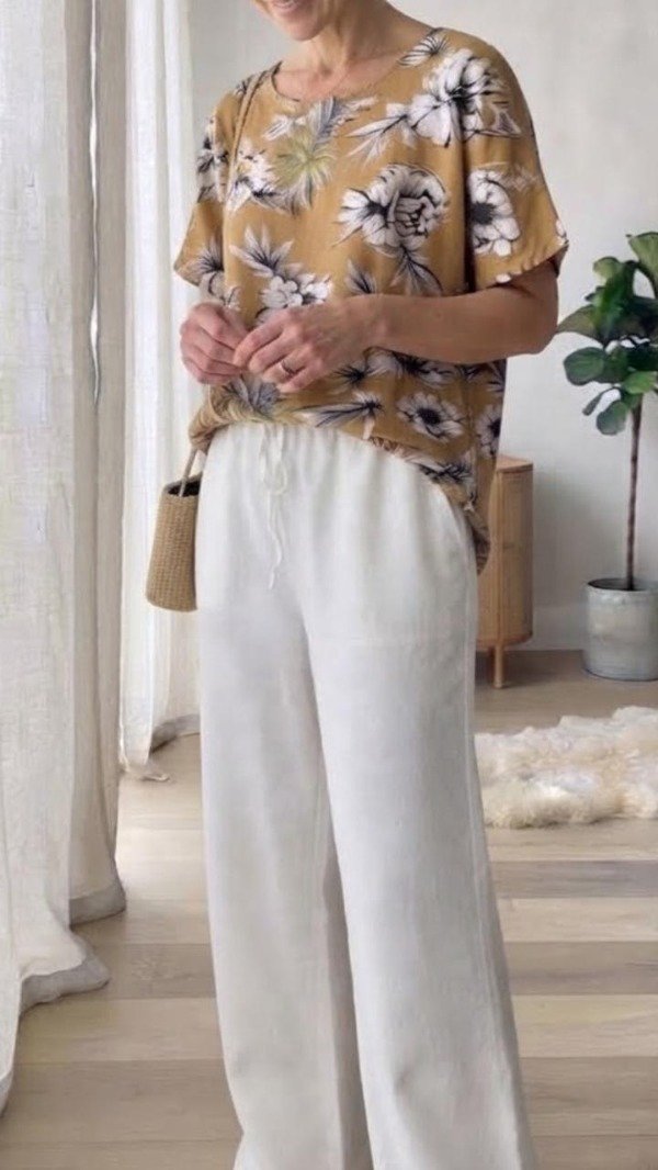 Producto - Remeron de Lino Flor