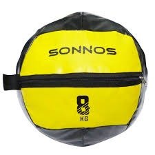 Producto - PELOTA CON PESO SIN PIQUE SONNOS 8 KG