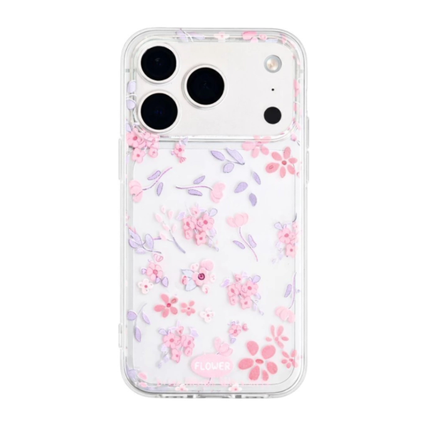 Producto - Case flowers pink