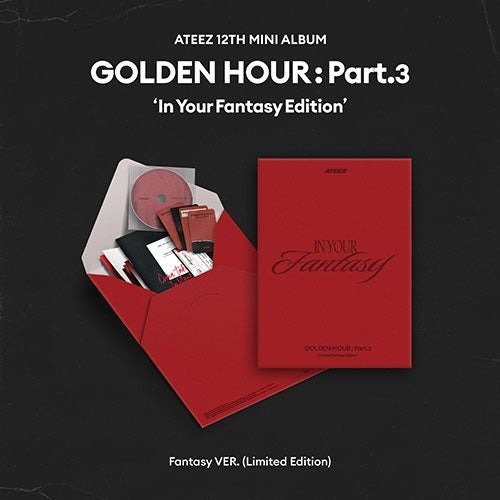Producto - ATEEZ ALBUM - GOLDEN HOUR : Part.3 Fantasy Ver. (Limited Edition)