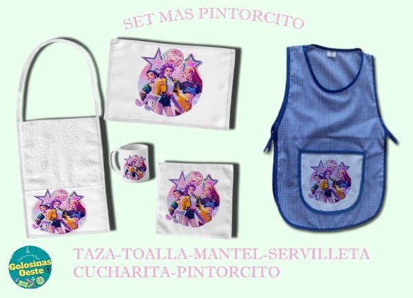 Producto - SET CON PINTORCITO