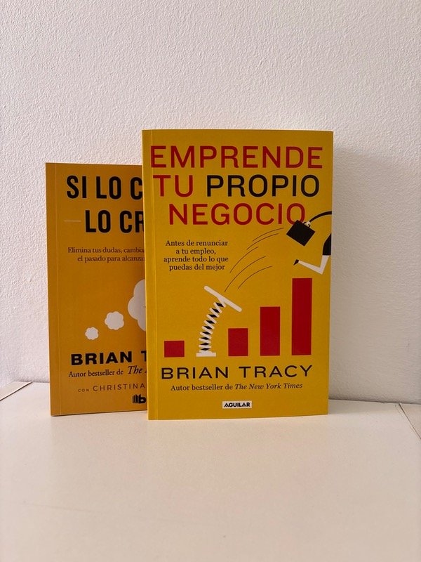 Producto - Emprende tu propio negocio, Brian Tracy.