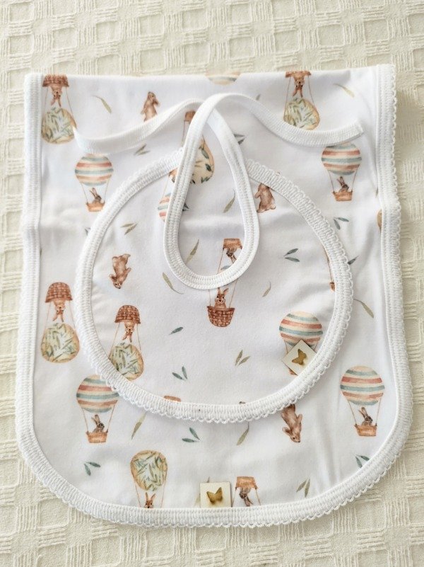 Producto - Box dupla conejitos en verde