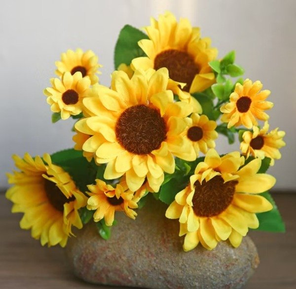 Producto - Ramo de Girasoles de plastico