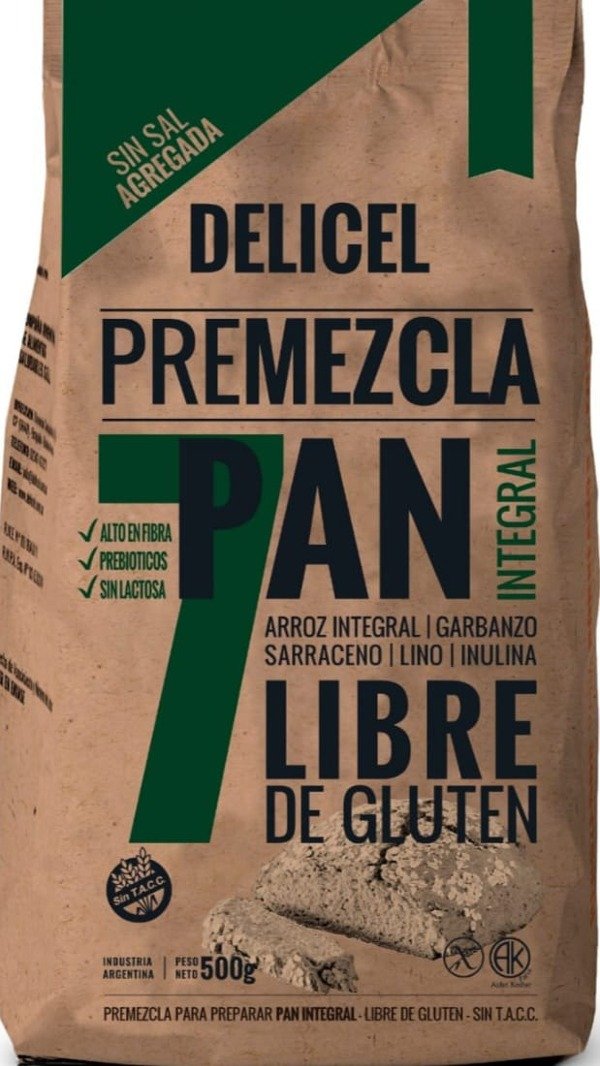 Producto - PREMEZCLA PAN INTEGRAL DELICEL