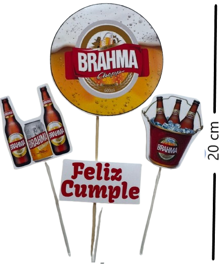 Producto - Set Toppers Brahama x 1