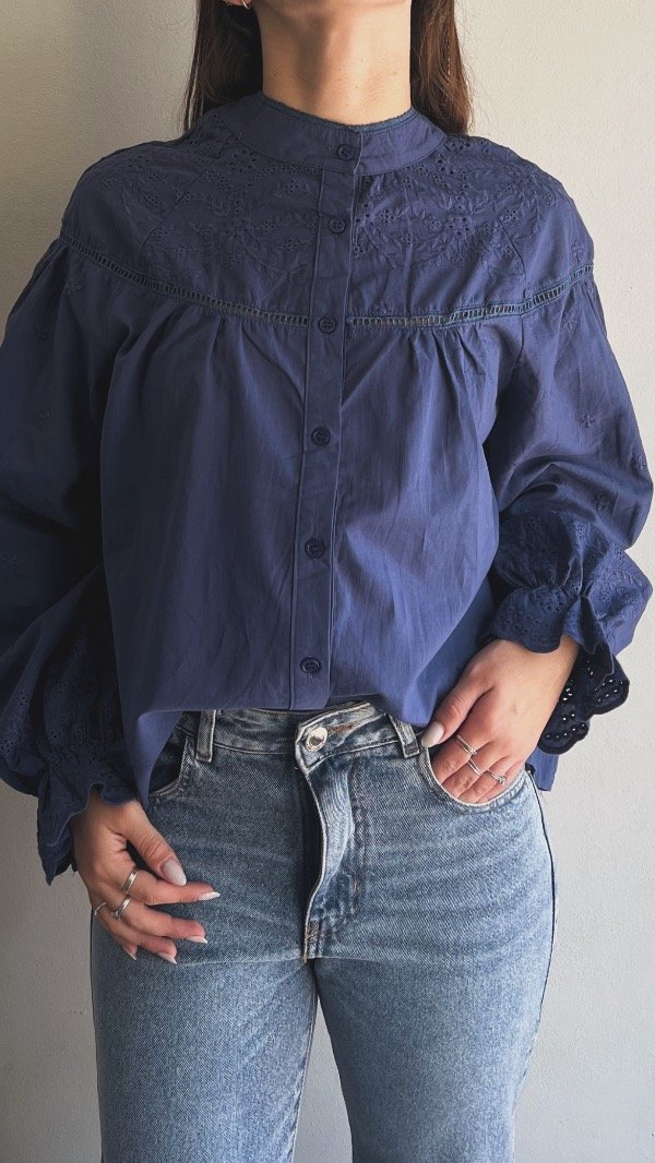Producto - Camisa SOLANGE azul