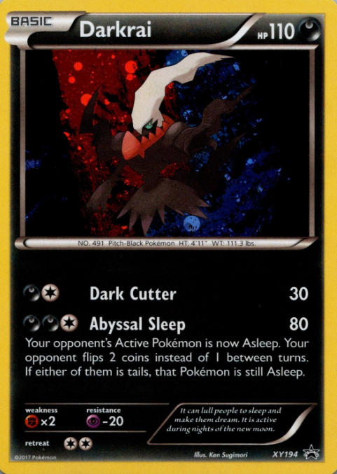 Producto - Darkrai - XY194 - XY Promo Holo Cosmos