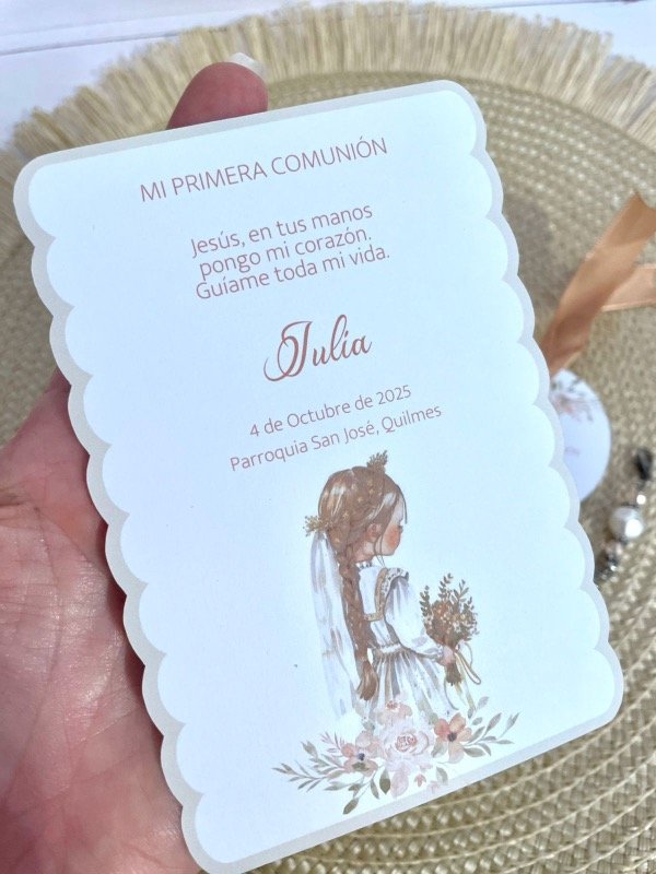 Producto - Estampita Julia