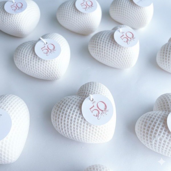 Producto - Vela Corazon Texturado